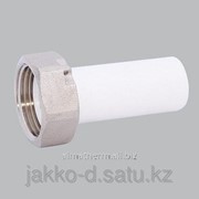 Соединение для водосчетчика ППР белый 32x1 1/4 Jakko фотография