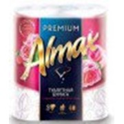 Туалетная бумага ALMAX 2-сл РОЗОВАЯ (8рул/упак) (8упак/пак) фотография