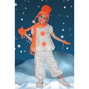 Прокат детского карнавального костюма "Снеговик"