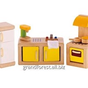 Мини–мебель 14, деревянная игрушечная мебель Кухня