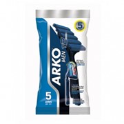 Бритвенный станок ARKO T2 (5шт х 2 лезвия) (Турция) 0075