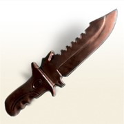 Армейский нож, шоколадная фигурка фото