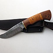 Нож из дамасской стали “Мангуст“ (малый) фото