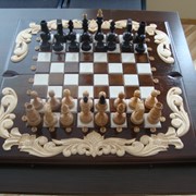 Сувенирные шахматы-нарды фото