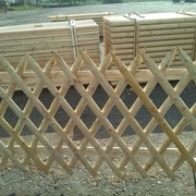 Забор “Охотник“, Ограды деревянные фото