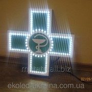 Светодиодный аптечный крест односторонний фото