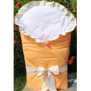 Конверт-одеяло для детей на выписку Milpol оранжевый