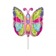 Шар фольгированный А М Фигура Бабочка садовая А30 фото