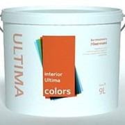 Краска для стен и потолков однослойная COLORS Interior Ultima, 9л