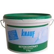 Грунтовка по бетону KNAUF Бетоконтакт 5 кг. фотография