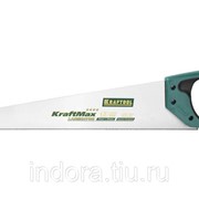 Ножовка KRAFTOOL EXPERT KraftMax LAMINATOR, специальный закаленный зуб , быстрый и точный рез, 13 /14 TPI,