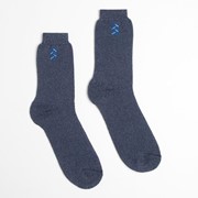 Носки мужские махровые, цвет синий, размер 29 фото