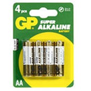 Батарейка “Gp Super“ 15а/тип AA (GP Batteries) 4шт. фотография