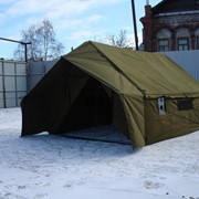 Палатка четырехместная парусиновая с полом полевая 4ПП-10