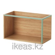Модуль для хранения, бамбук, светло-зеленый ИКЕА фотография