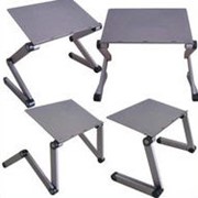 Алюминиевый складной стол для ноутбука CPT-027 фото
