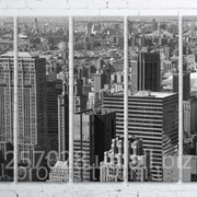 Модульна картина на полотні Нью-Йорк. Манхеттен код КМ100150(150)-105-1 фото