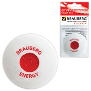 Ластик 30мм термопластичная резина белый Energy BRAUBERG 24/1440 фотография
