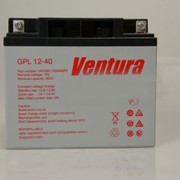 Аккумулятор Ventura GPL12-40 (емкость: 40Ач, напряжение: 12В)