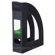 Подставки для документов Стамм Накопитель для бумаг вертикальный, РЕСПЕКТ черный фото