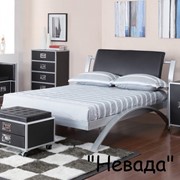 Металлическая двуспальная кровать “Невада“ фотография