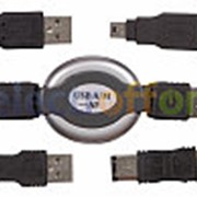 Набор USB 6 переходников + удлинитель REXANT фотография