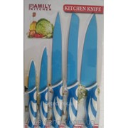 Набор разноцветных ножей, Family Kitchen 5pcs