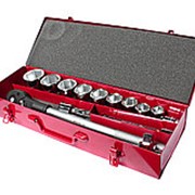 JTC-H615M Набор головок торцевых 3/4“ 6-ти гранных 22-50мм (в металлическом кейсе) 15 предметов JTC фото