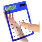Калькулятор сенсорный прозрачный фотография