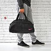 Спортивная сумка Nike, с эко-кожи