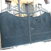 Ворота кованые (Киев), ворота кованые цена, кованые калитки и ворота, кованые заборы и ворота, купить кованые ворота, металлические кованые ворота. фото