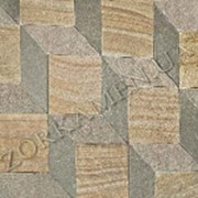 Орнамент из натурального камня песчаника для полов и тротуаров Клавир 2, код Т66