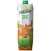 Нектар морковно - яблочный с мякотью и сахаром Naturalis фото