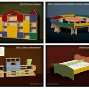 Детская игровая мебель, столики, стулья, кровати, стенки, стеллажи для игрушек