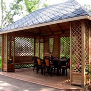 Изготовление беседок фото