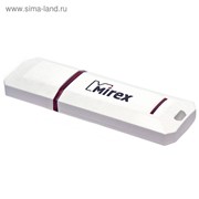 Флешка Mirex KNIGHT WHITE 32 Гб, USB2.0, чт до 25 Мб/с, зап до 15 Мб/с, белая фото