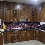 Мебель кухонная, Кухня Прага цвет орех