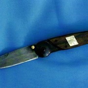 Ножи авторские. Модель 111. Нож булатный складной. фото