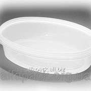 Судок 0,3 л. овал пластиковый для пищевых продуктов