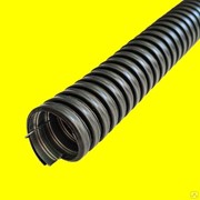 Металлорукав в ПВХ оболочке Р3-ЦП нг серый 75 мм фото