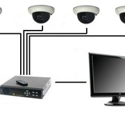 Система видеонаблюдения и пожарной сигнализации,система видеонаблюдения,система видеонаблюдения цена фотография