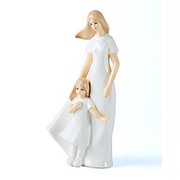Статуэтка "Ангел материнства", фарфор 10*5*23см. 110810