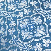 Церковные ткани Архангельский, голубой+серебро фото
