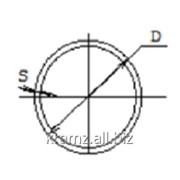 Труба прессованная круглая шифр профиля: 01/0007 D, мм 90 S, мм 5