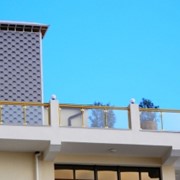 Ограждения балконов из металла и нержавеющей стали фотография
