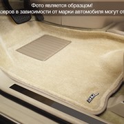Коврик Hyundai Sonata NF 04 3D Tufted борт.Бежевый фото