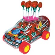 Карамель с игрушкой CAR Rocks +Gum, 6*100 18 г, шт фото