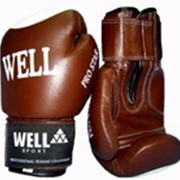 Перчатки боксерские Well «Pro Star» 10, 12 унц фото