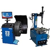 Комплект TS-3023A Станок шиномонтажный 10-24 “+ Балансировочный станок Альфа Люкс СБМП-40 Л фото