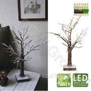 Декорация светодиодная Дерево коричневое 50см фотография